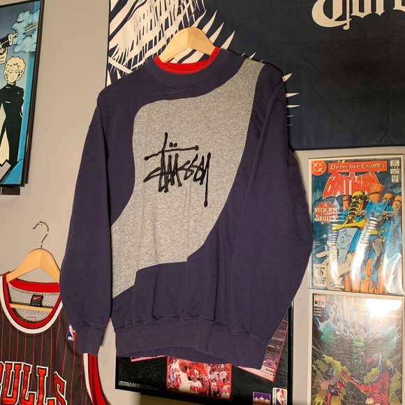 Custom Stussy Rework Crewneck - Picture 2 of 4